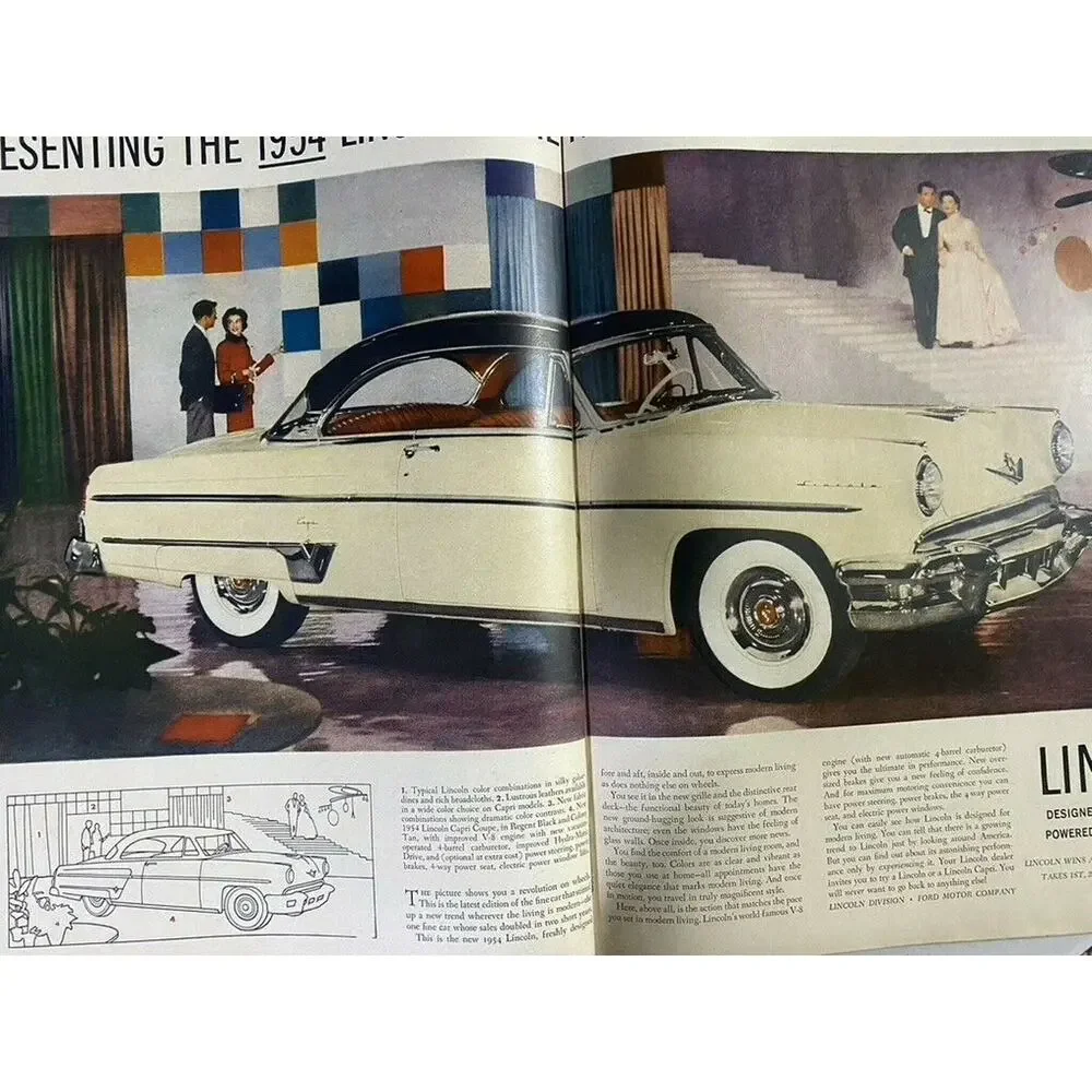 LIFE Magazine January 11 1954 Bates Twins Debutante Wardrobe Cover Vintage